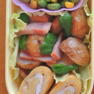 お弁当のおかず★新じゃが揚げ煮